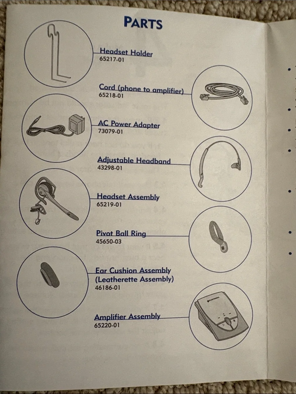 Plantronics S12 Telephone Headset System